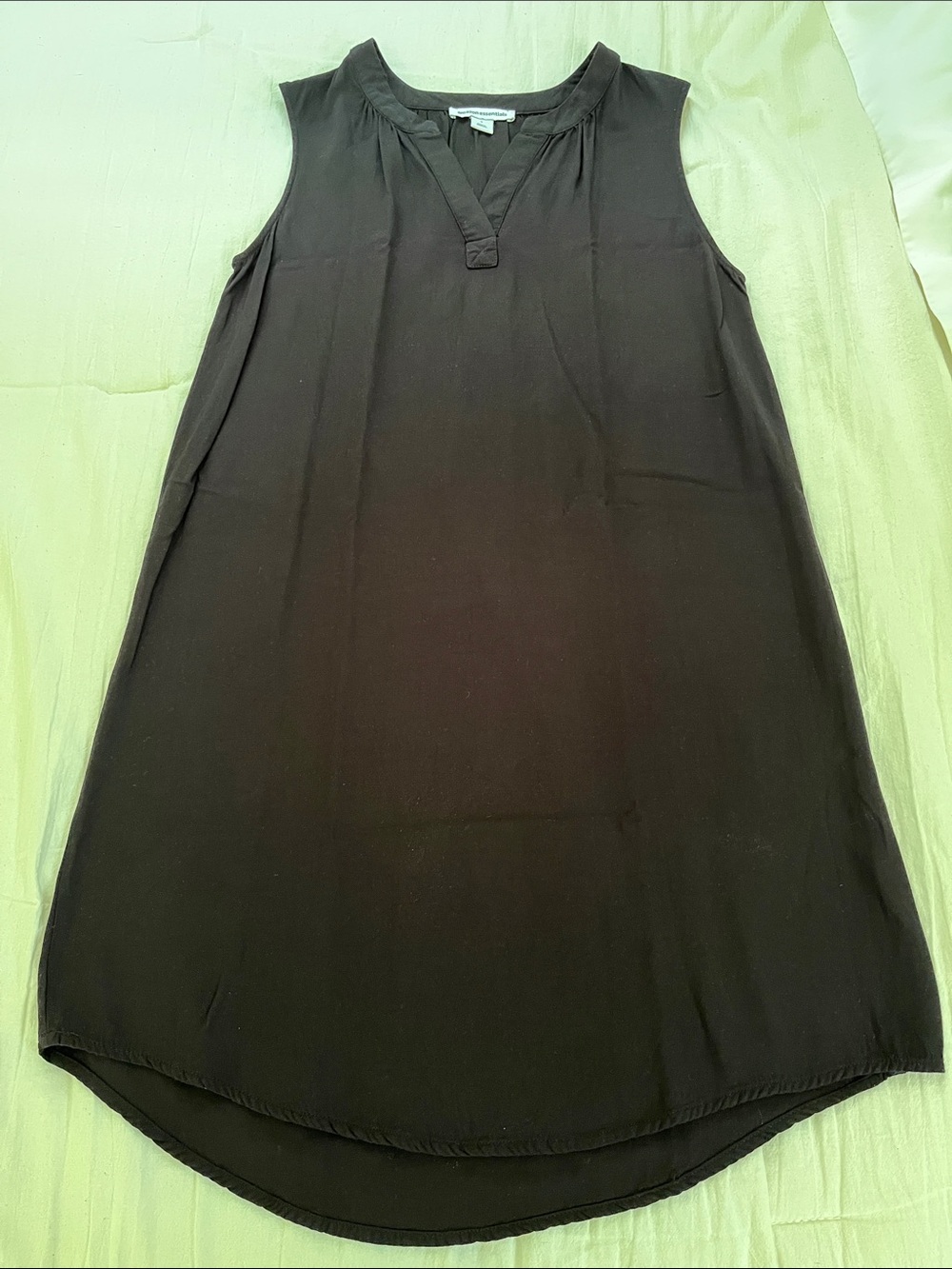 Black Pin Tuck Dress